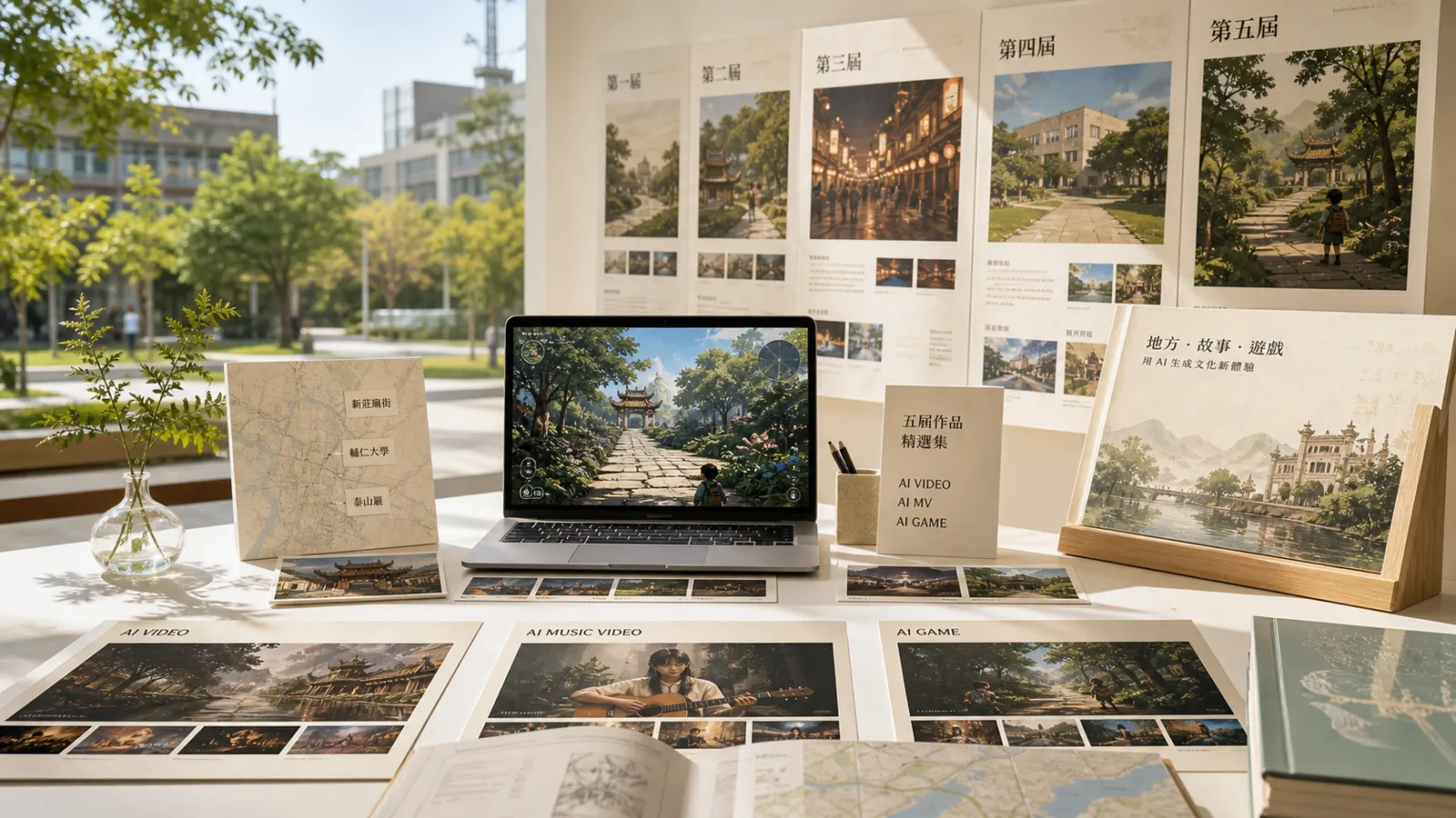 AICC 作品典藏展覽視覺